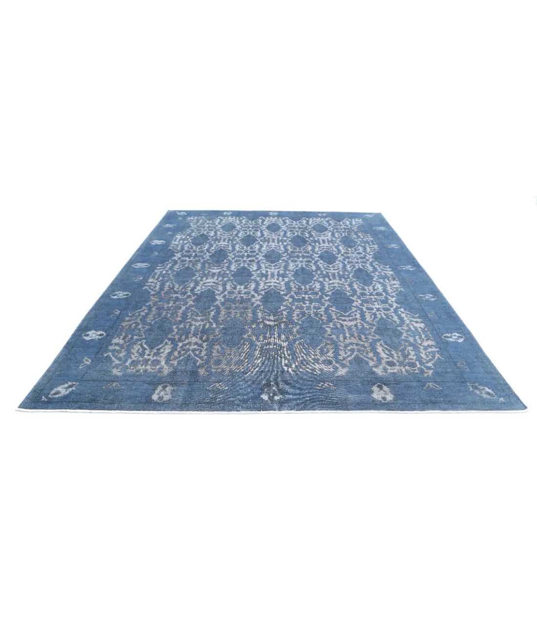 Hand Knotted Onyx Wool Rug - 8'10'' x 11'4'' - Arteverk Rugs Area rug