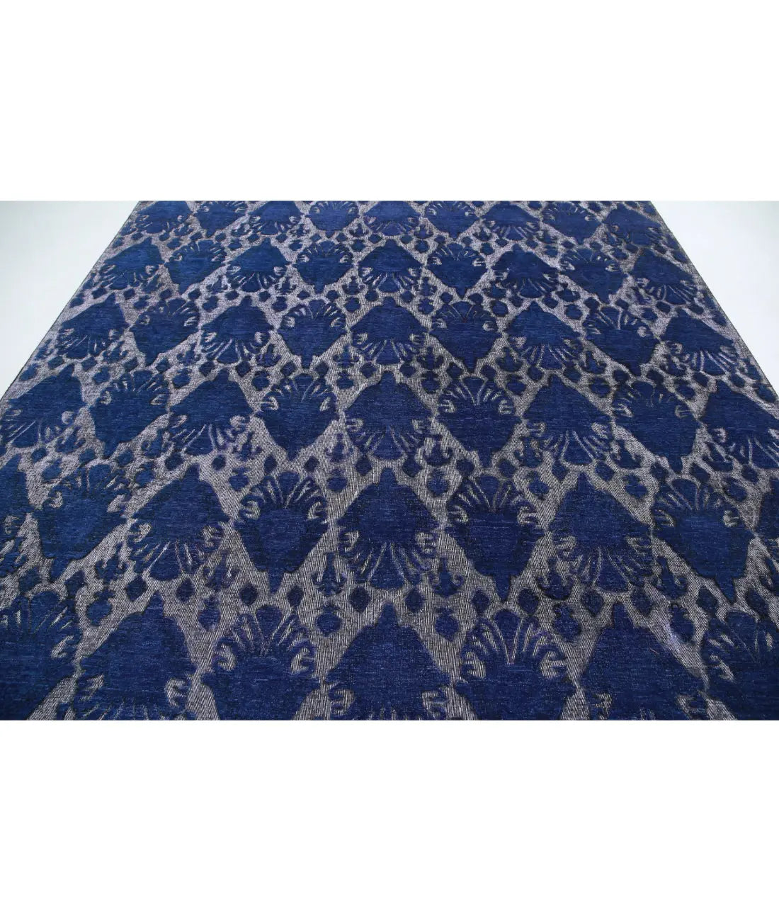 Hand Knotted Onyx Wool Rug - 8'11'' x 11'5''