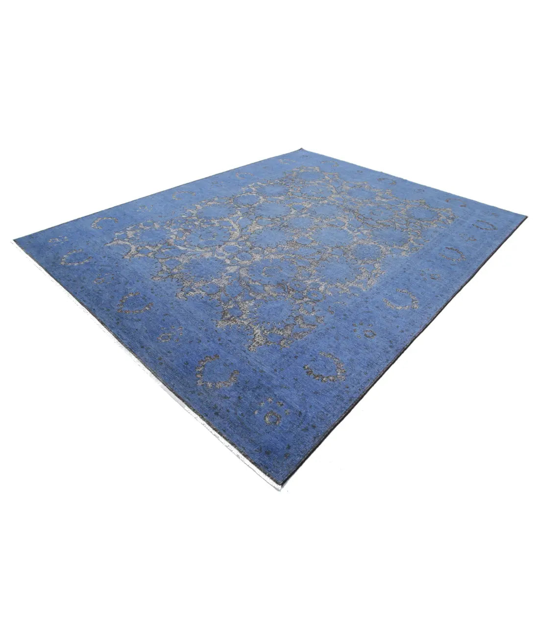 Hand Knotted Onyx Wool Rug - 8'8'' x 11'3''