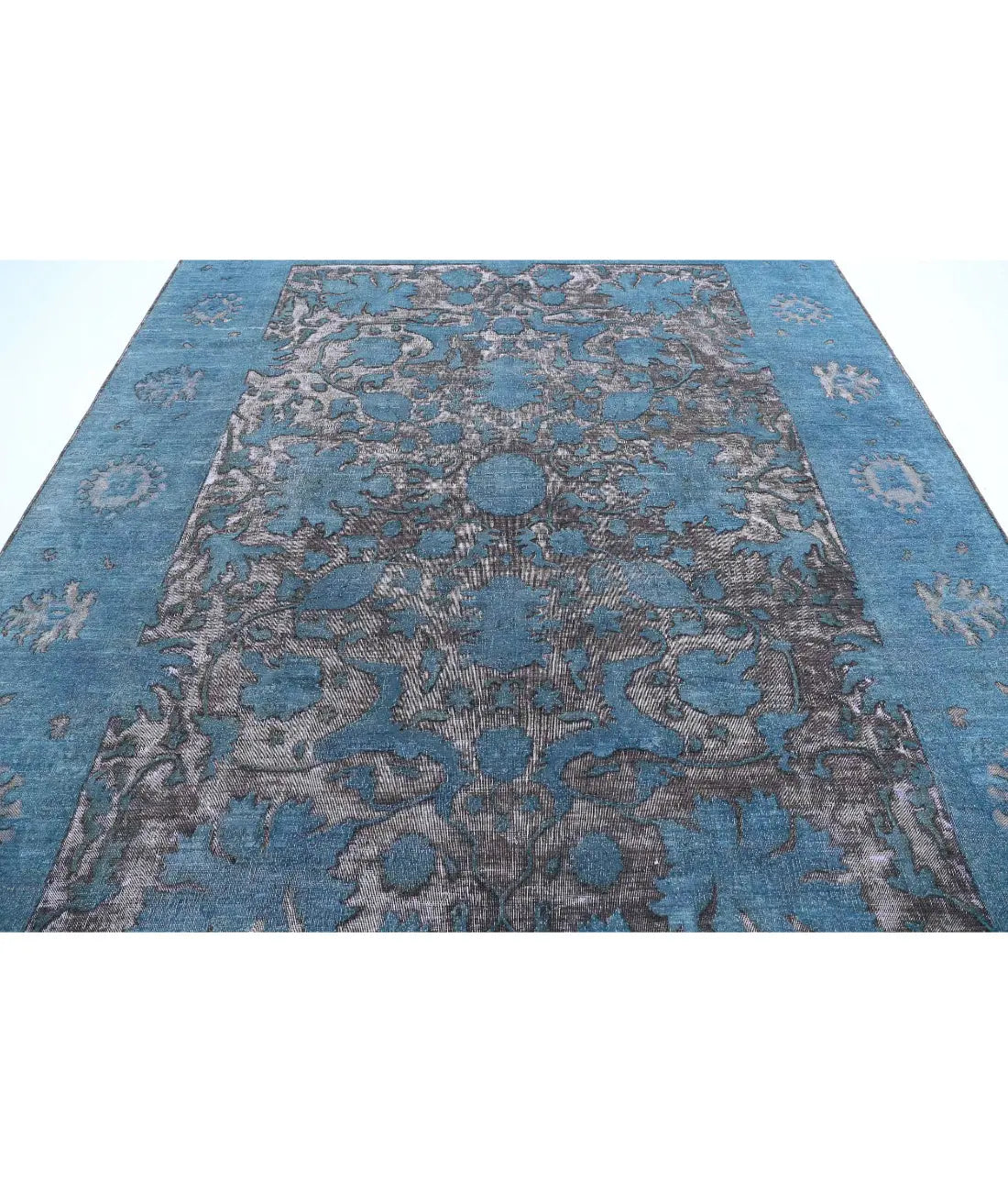 Hand Knotted Onyx Wool Rug - 8'9'' x 11'7'' - Arteverk Rugs Area rug