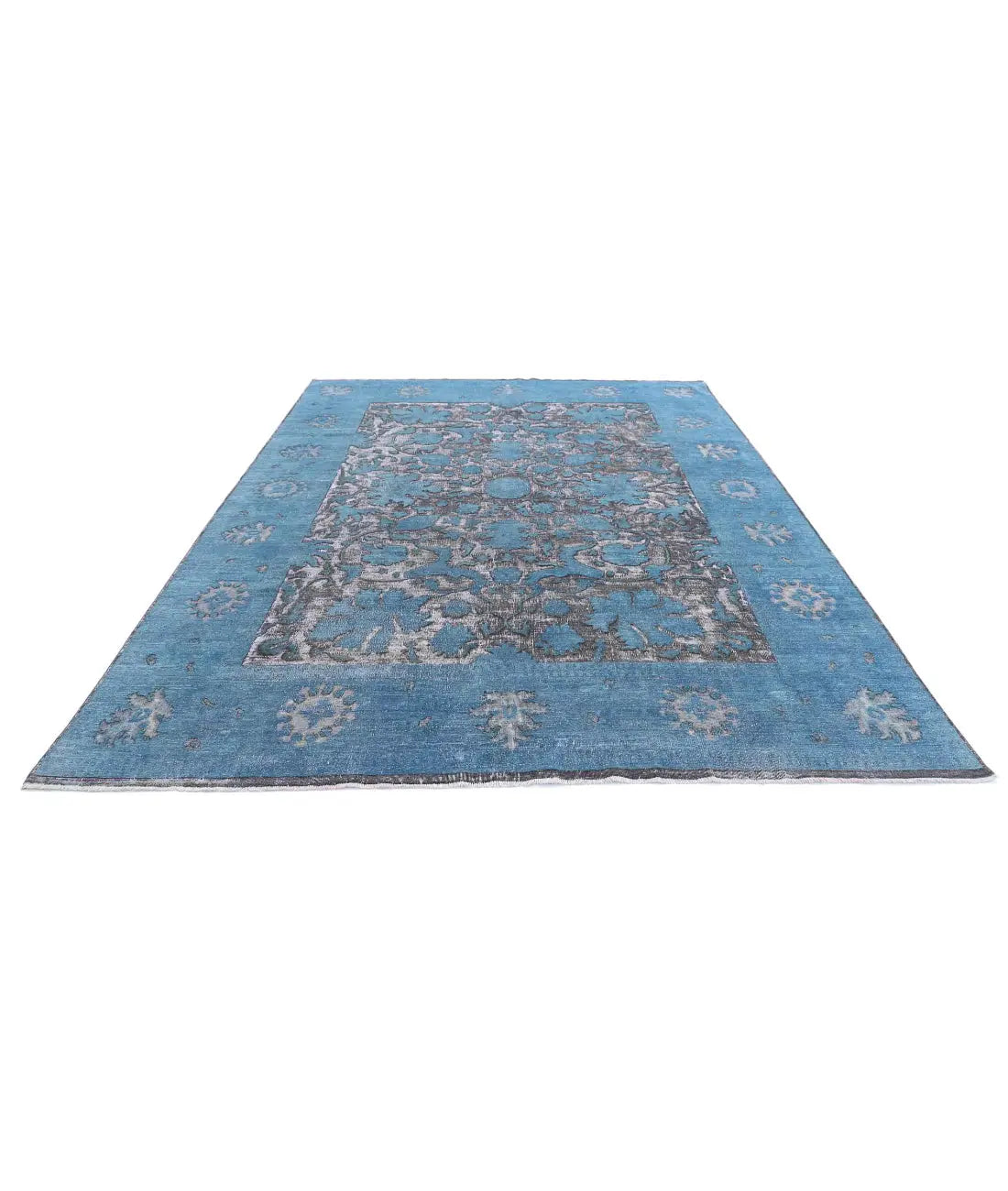 Hand Knotted Onyx Wool Rug - 8'9'' x 11'7'' - Arteverk Rugs Area rug