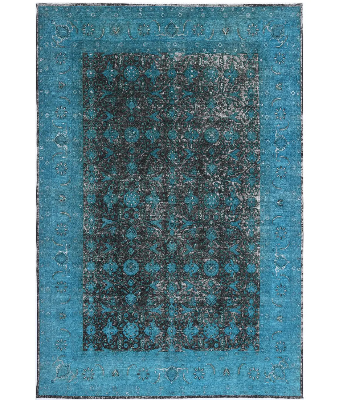 Hand Knotted Onyx Wool Rug - 9&#39;11&#39;&#39; x 14&#39;10&#39;&#39;