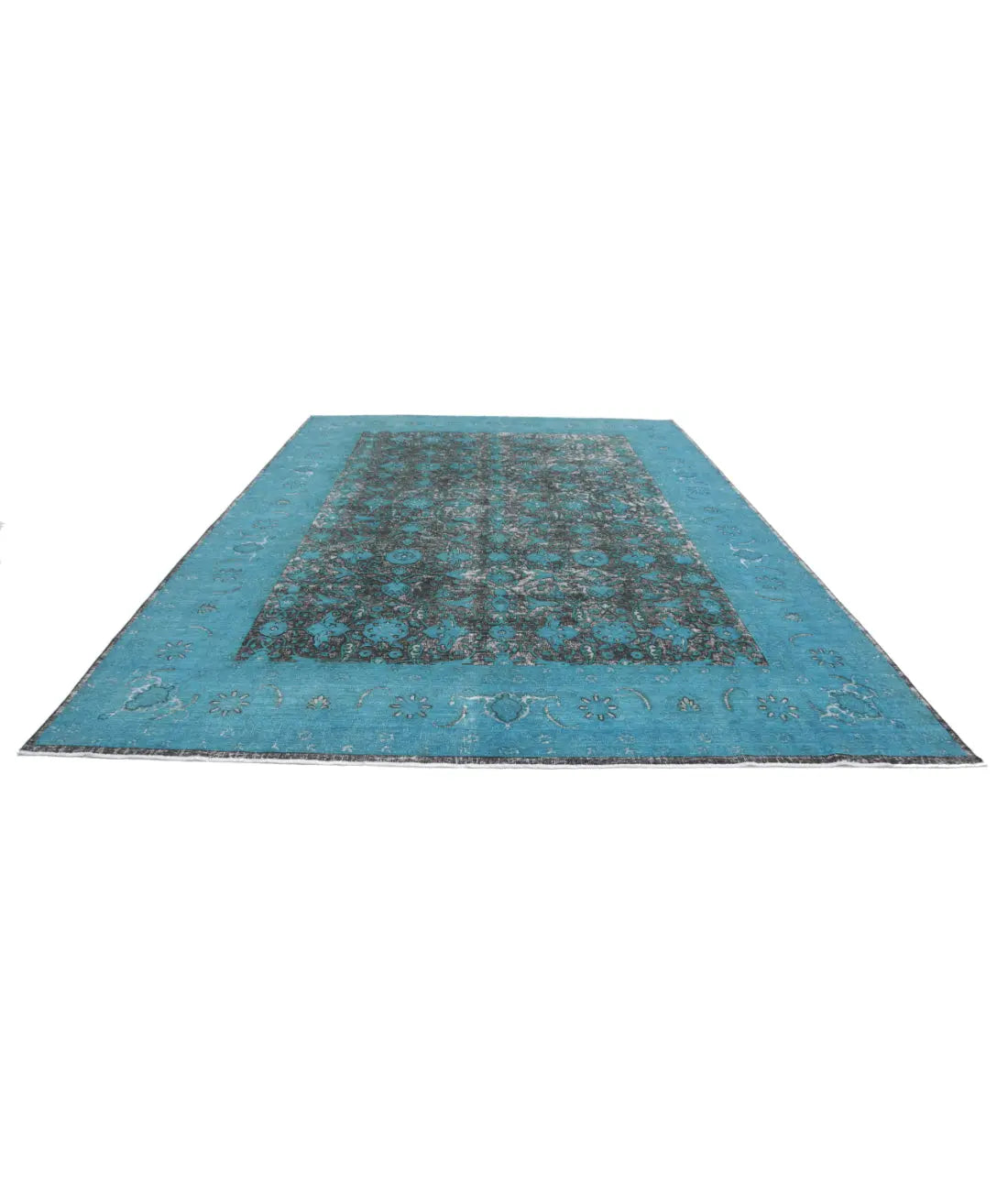 Hand Knotted Onyx Wool Rug - 9'11'' x 14'10''