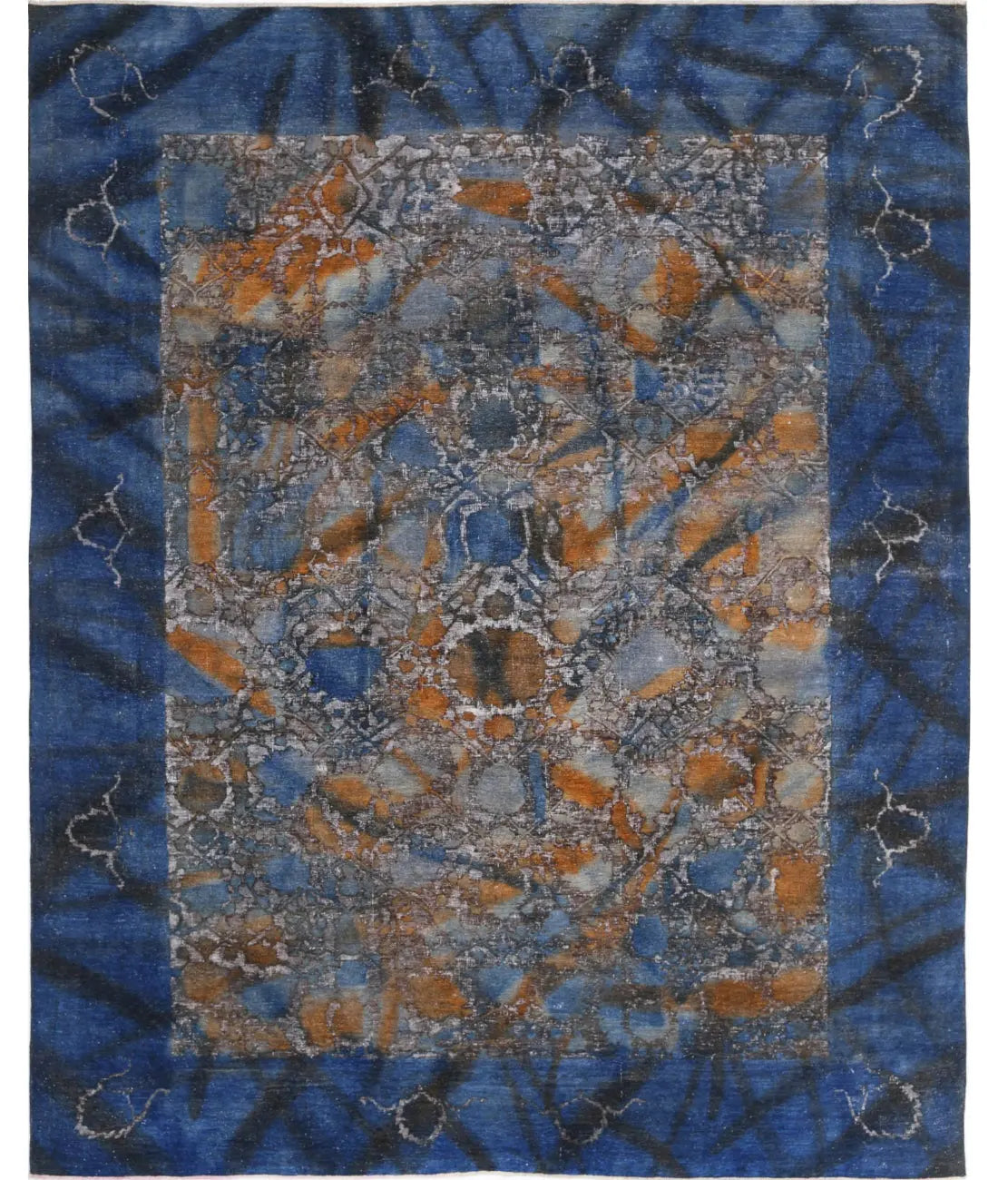 Hand Knotted Onyx Wool Rug - 9&#39;9&#39;&#39; x 12&#39;5&#39;&#39; - Arteverk Rugs Area rug