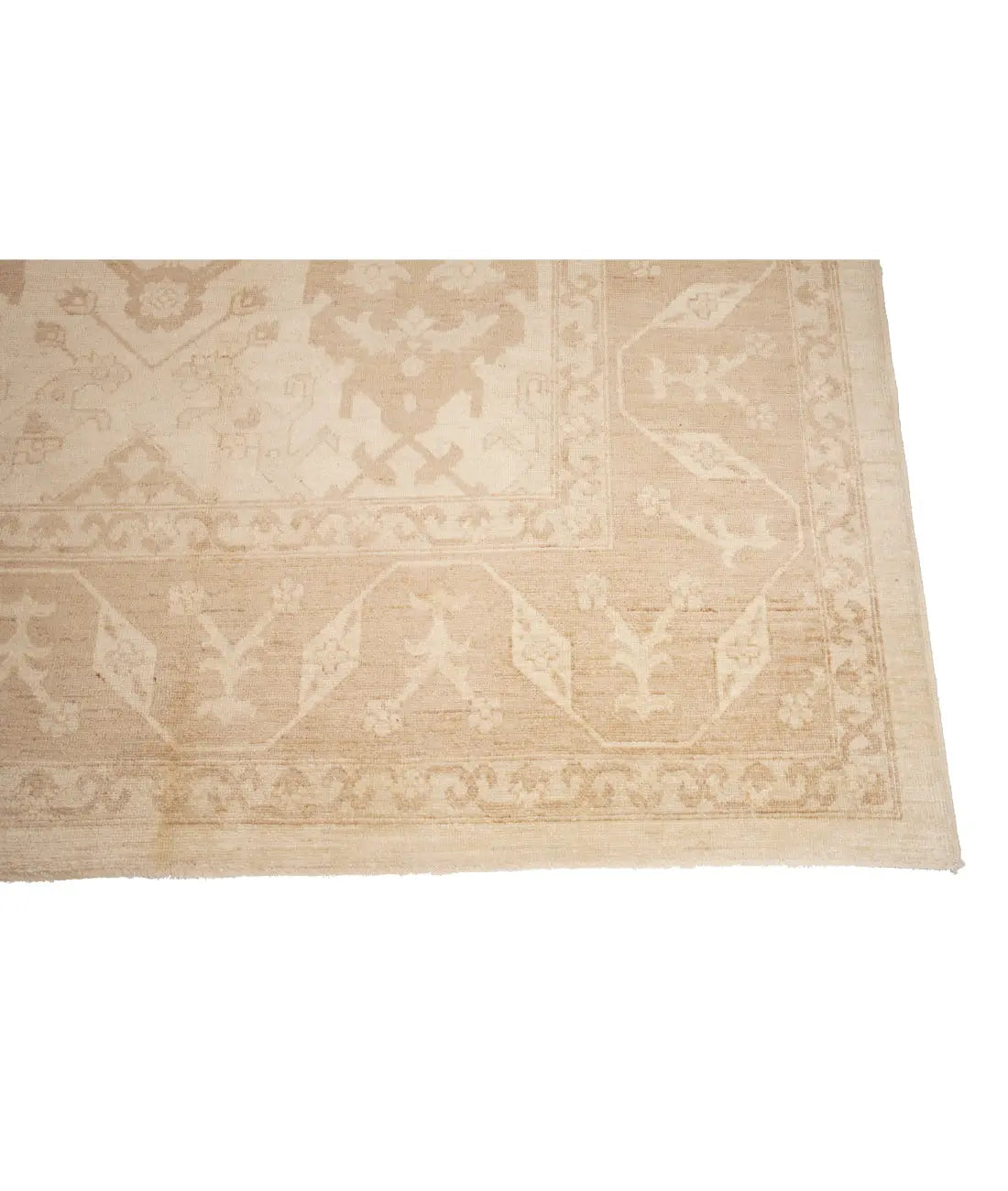 Hand Knotted Oushak Wool Rug - 12'0'' x 14'0'' Arteverk Arteverk Rugs