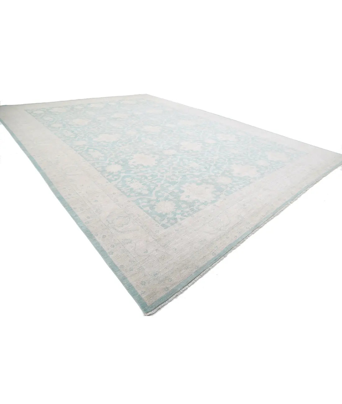 Tapis en laine Oushak noué à la main - 15'10'' x 21'9''