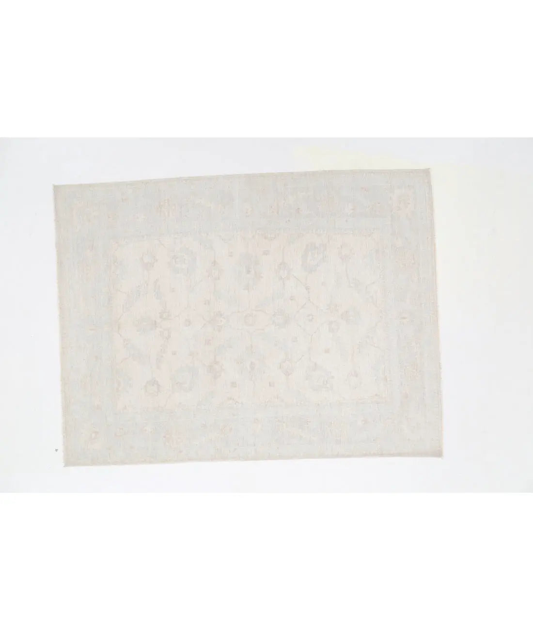 Hand Knotted Oushak Wool Rug - 9'1'' x 11'11'' Arteverk Arteverk Rugs