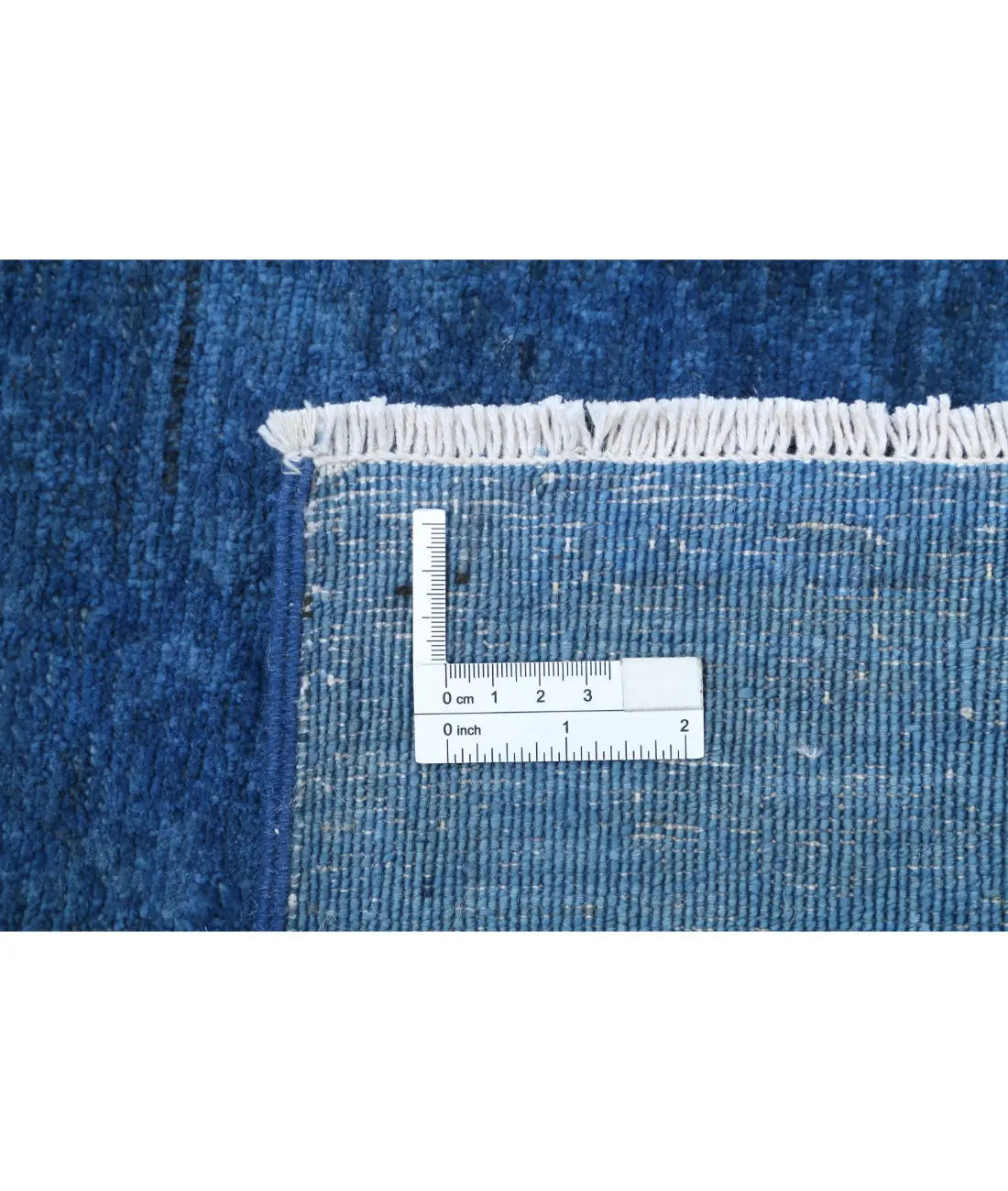 Hand Knotted Overdye Wool Rug - 3'0'' x 11'11'' - Arteverk Rugs Area rug
