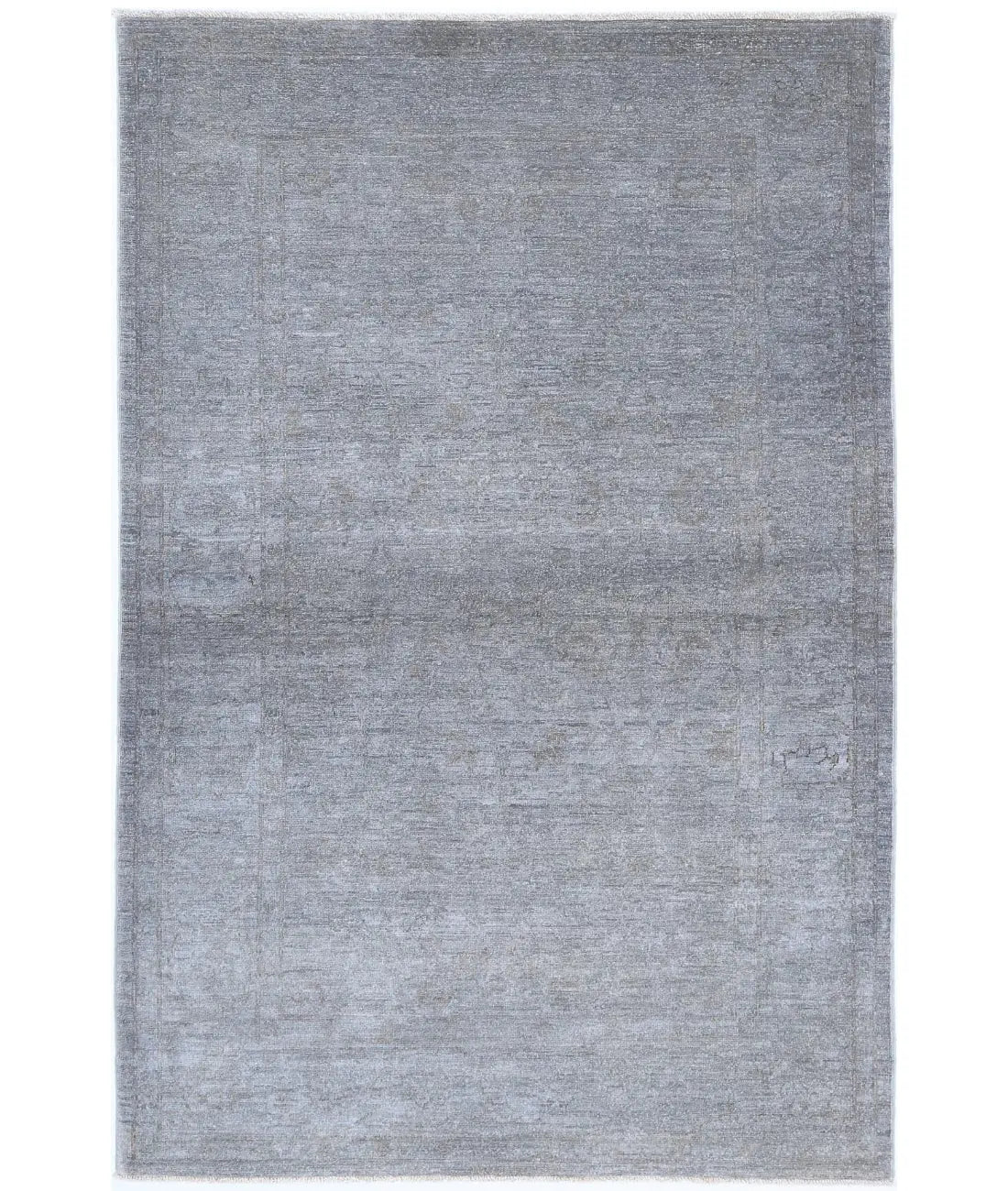 Hand Knotted Overdye Wool Rug - 3&#39;10&#39;&#39; x 5&#39;11&#39;&#39;