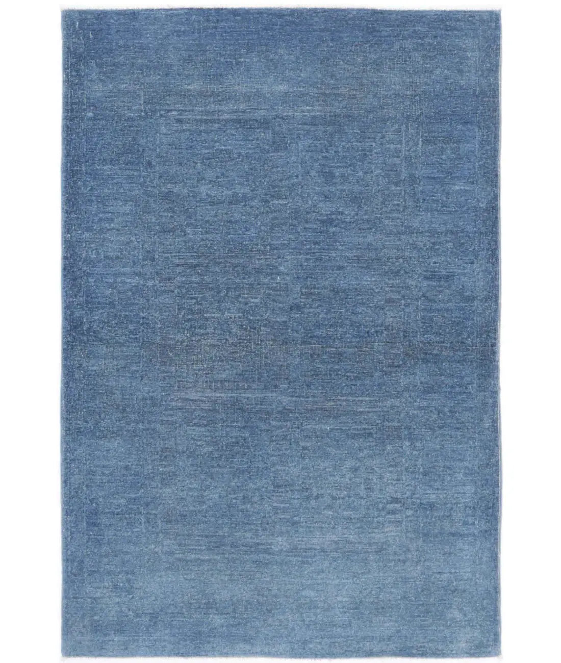 Hand Knotted Overdye Wool Rug - 3&#39;1&#39;&#39; x 4&#39;9&#39;&#39; - Arteverk Rugs Area rug