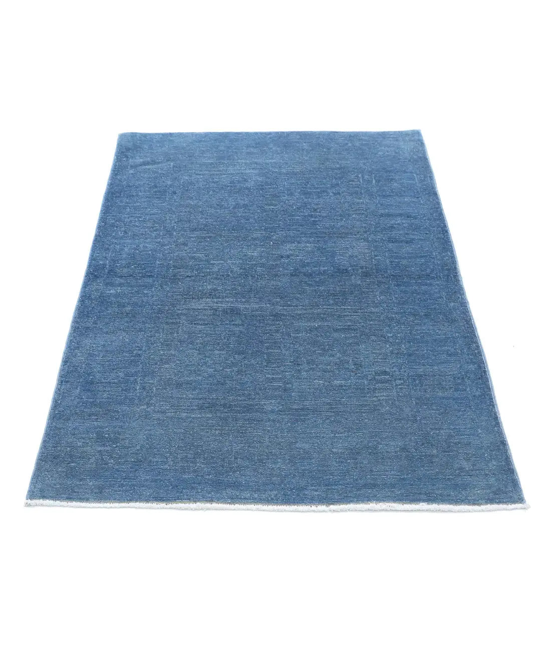 Hand Knotted Overdye Wool Rug - 3'1'' x 4'9'' - Arteverk Rugs Area rug