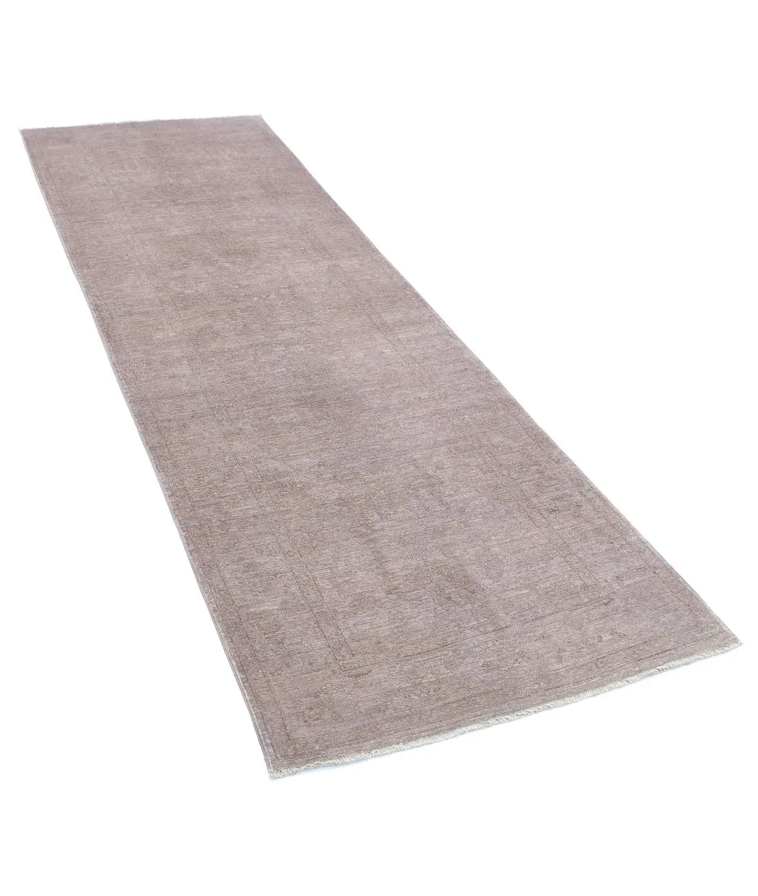 Hand Knotted Overdye Wool Rug - 3'1'' x 9'10'' - Arteverk Rugs Area rug