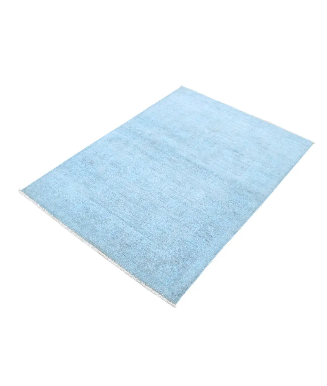 Hand Knotted Overdye Wool Rug - 3'2'' x 4'7'' - Arteverk Rugs Area rug