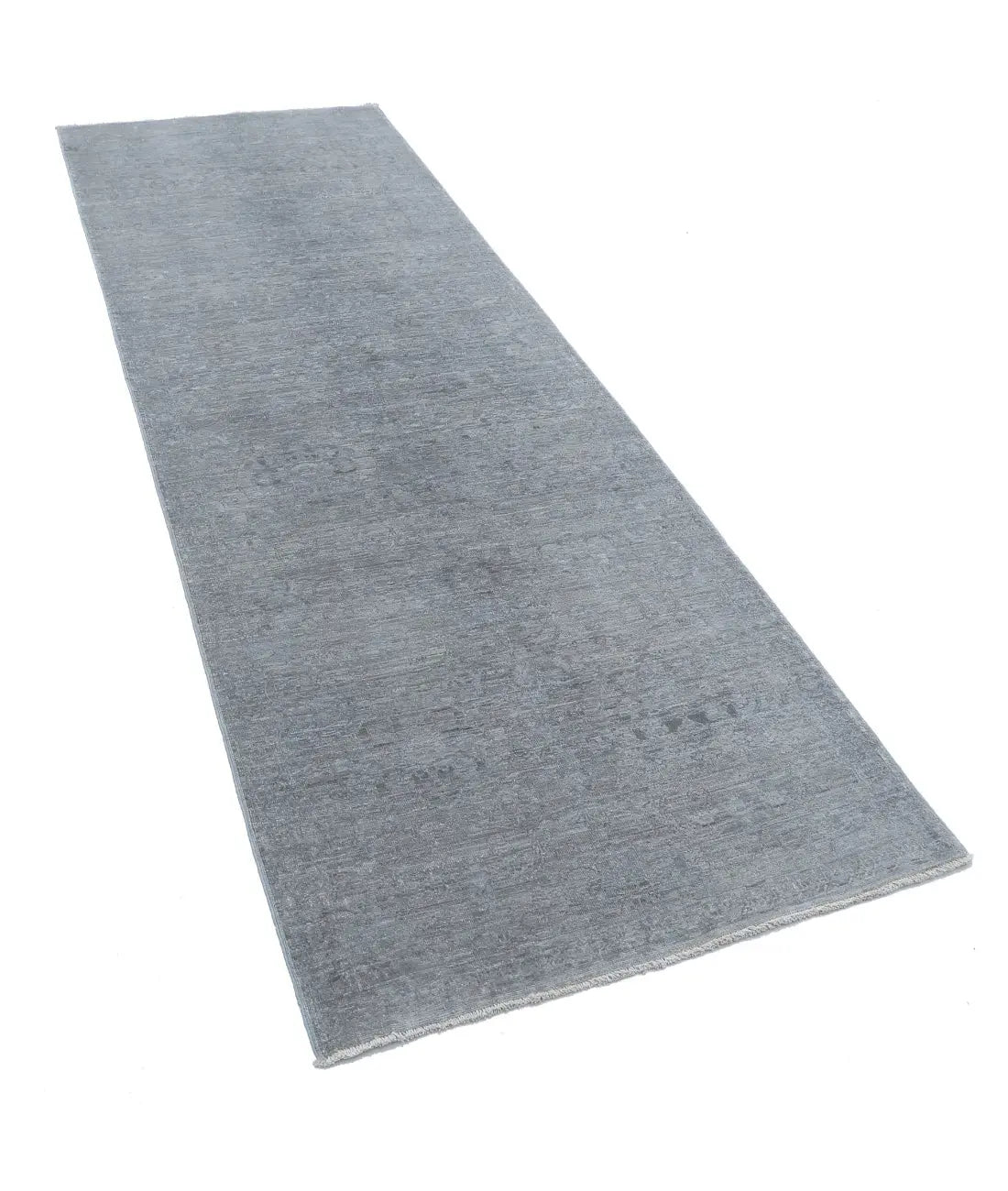 Hand Knotted Overdye Wool Rug - 3'2'' x 9'4'' - Arteverk Rugs Area rug