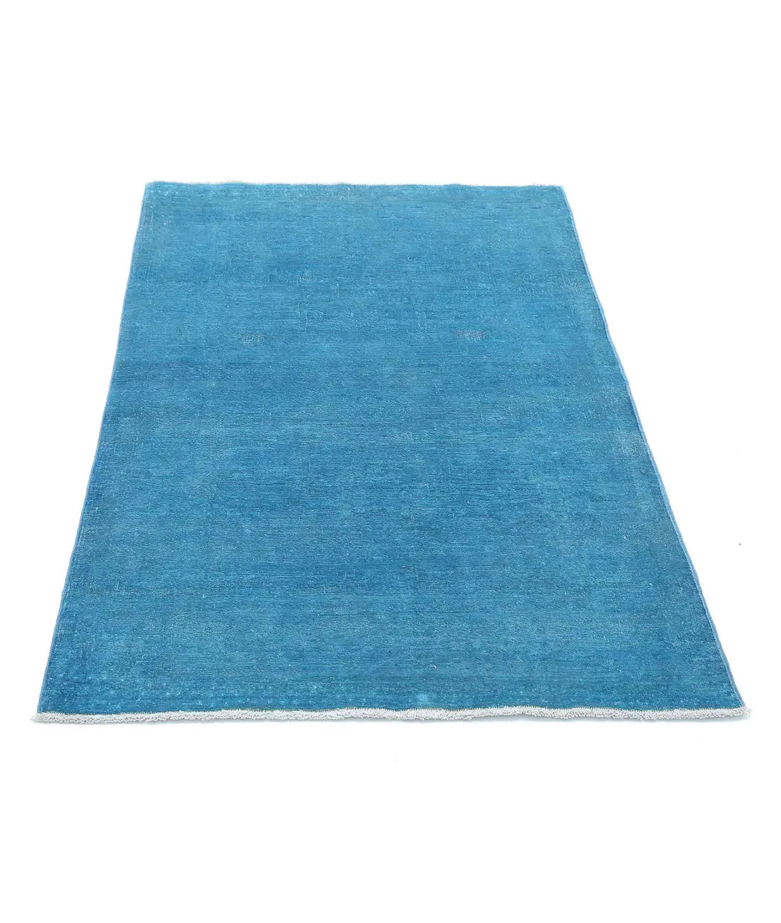 Hand Knotted Overdye Wool Rug - 3'3'' x 4'11'' - Arteverk Rugs Area rug