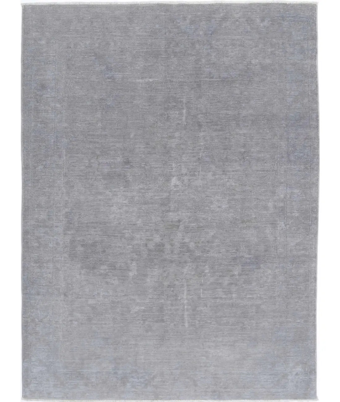 Hand Knotted Overdye Wool Rug - 4'7'' x 6'1'' - Arteverk Rugs Area rug