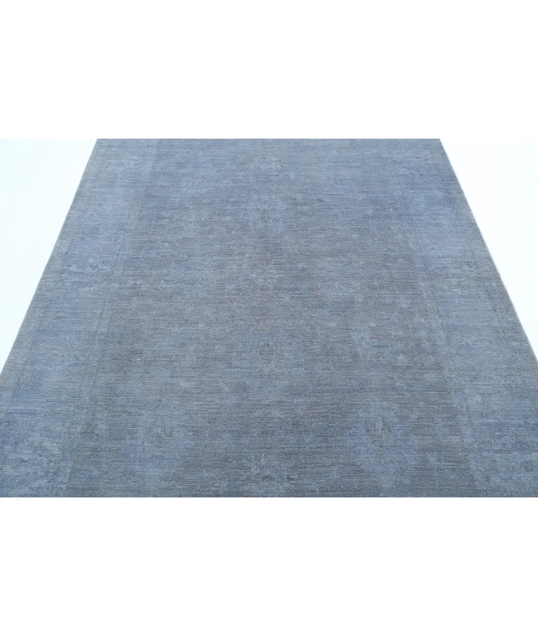 Hand Knotted Overdye Wool Rug - 5'11'' x 8'6''