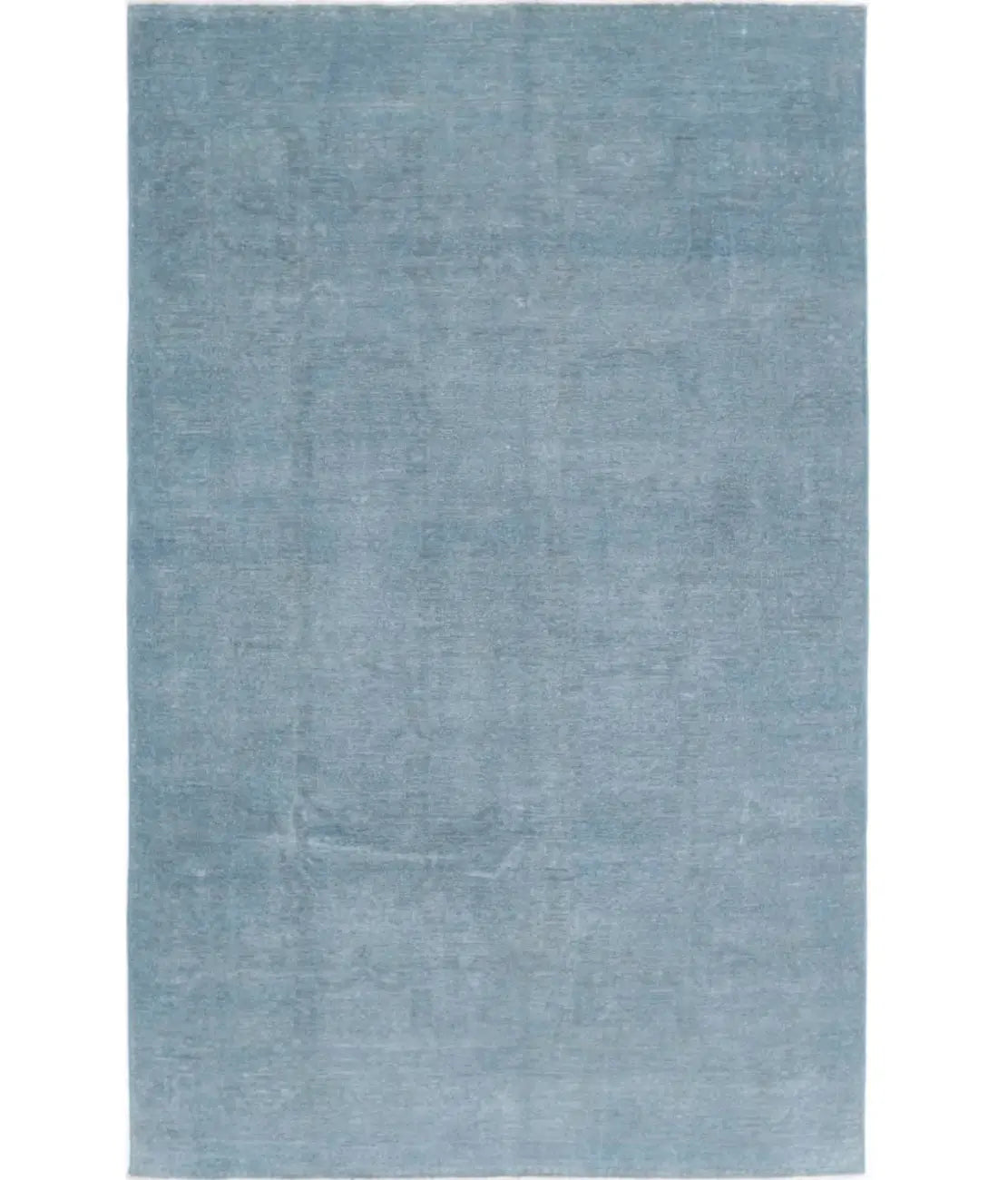 Hand Knotted Overdye Wool Rug - 5&#39;11&#39;&#39; x 9&#39;5&#39;&#39; - Arteverk Rugs Area rug