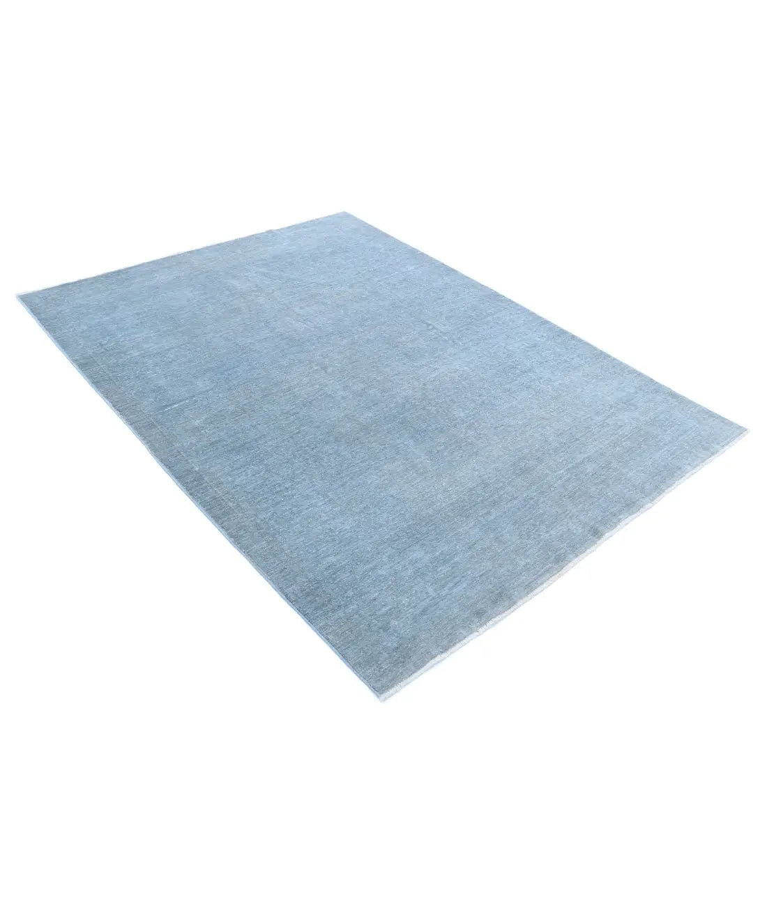 Hand Knotted Overdye Wool Rug - 5'2'' x 6'11'' - Arteverk Rugs Area rug