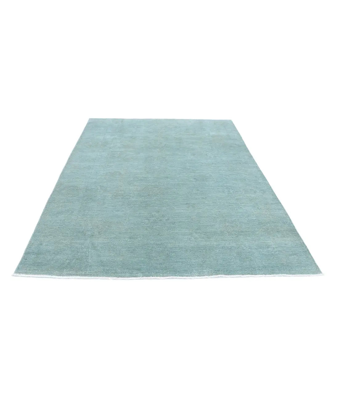 Hand Knotted Overdye Wool Rug - 6'0'' x 8'10'' - Arteverk Rugs Area rug