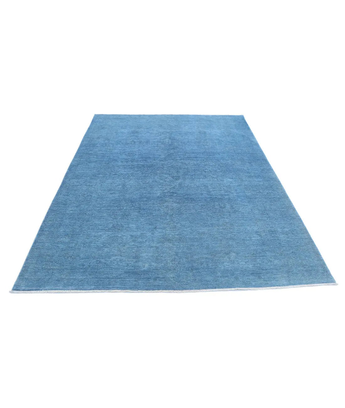 Hand Knotted Overdye Wool Rug - 6'0'' x 8'5'' - Arteverk Rugs Area rug