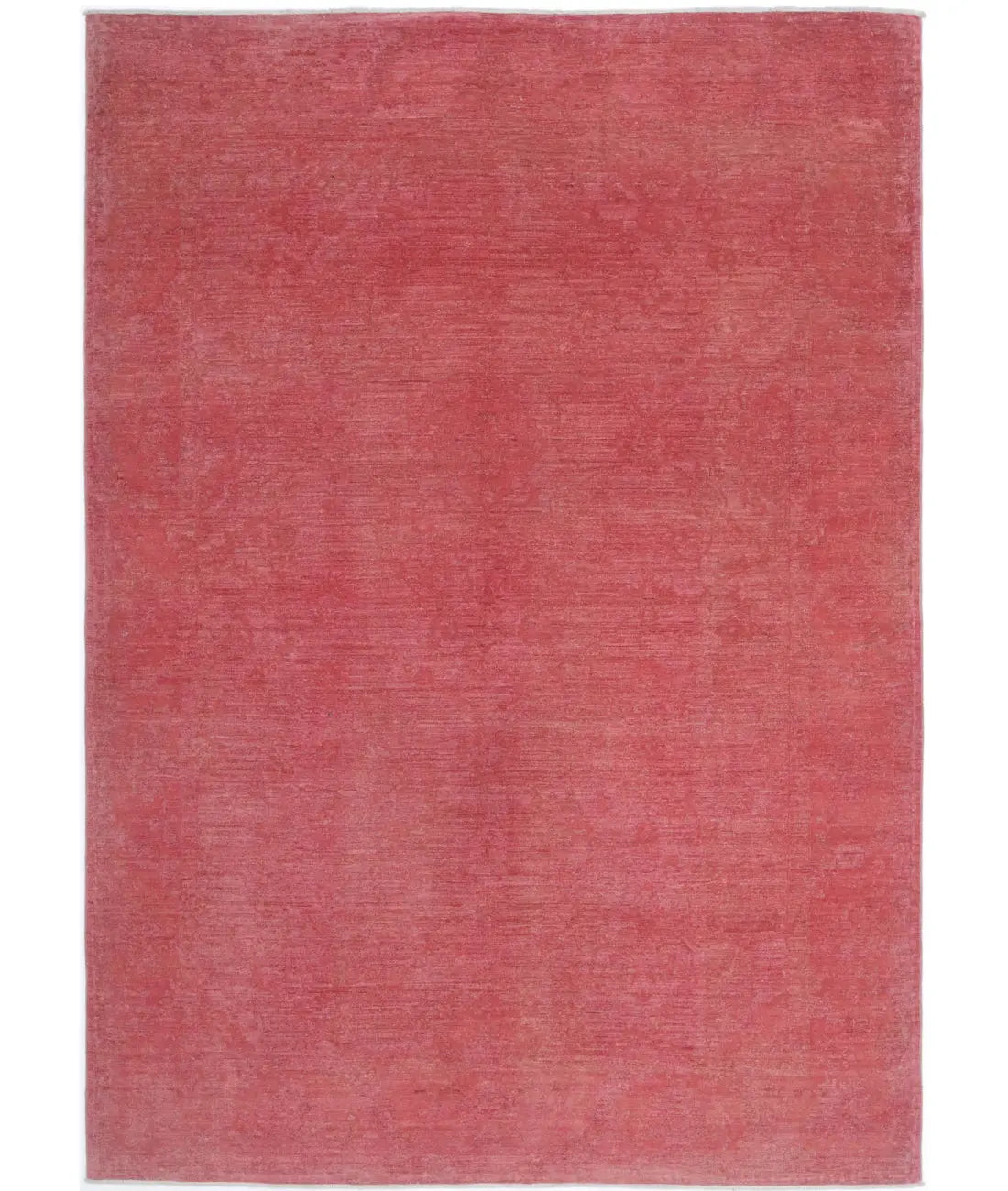 Hand Knotted Overdye Wool Rug - 6&#39;1&#39;&#39; x 8&#39;8&#39;&#39;