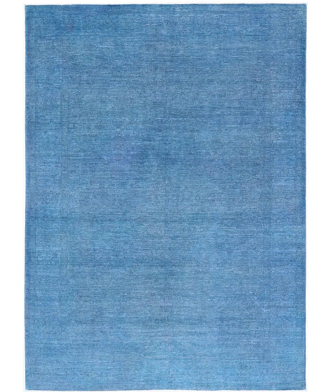 Hand Knotted Overdye Wool Rug - 6'2'' x 8'4''