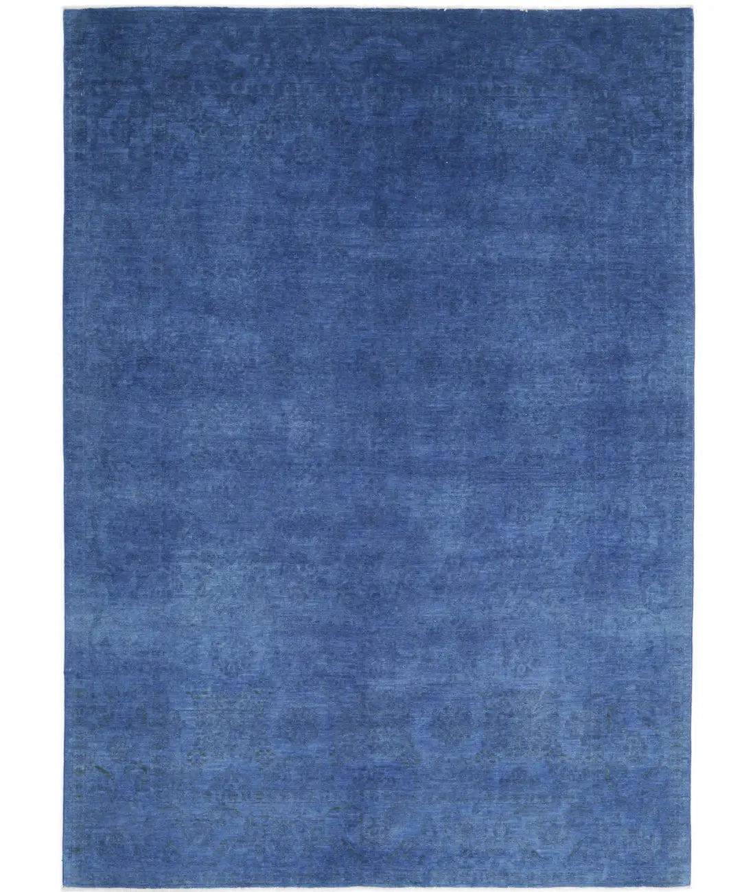 Hand Knotted Overdye Wool Rug - 6&#39;3&#39;&#39; x 8&#39;8&#39;&#39;