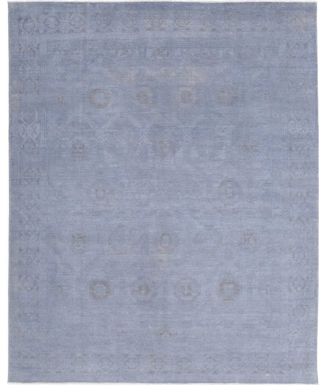 Hand Knotted Overdye Wool Rug - 7&#39;10&#39;&#39; x 9&#39;9&#39;&#39; - Arteverk Rugs Area rug