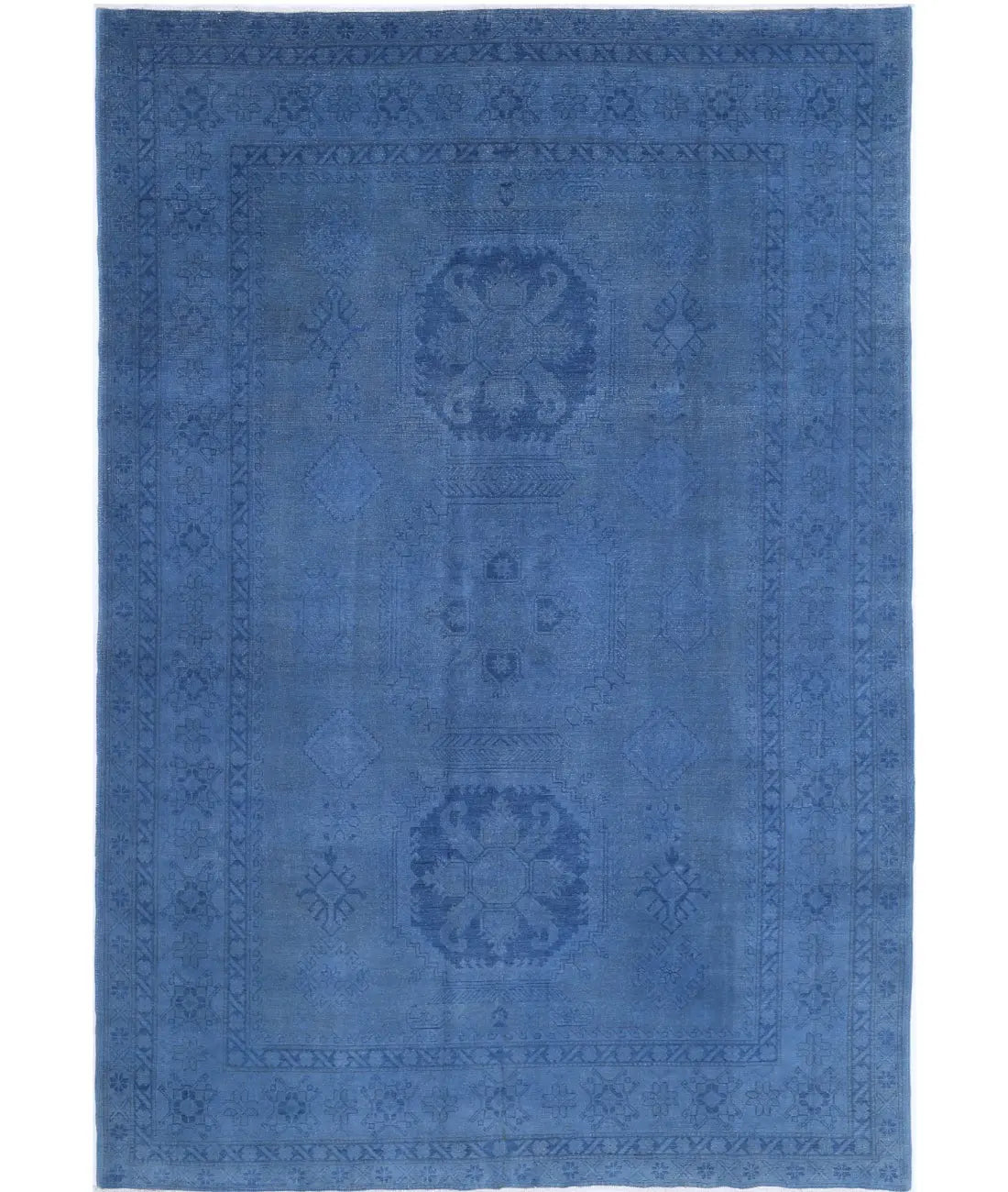 Hand Knotted Overdye Wool Rug - 7&#39;6&#39;&#39; x 10&#39;10&#39;&#39; - Arteverk Rugs Area rug