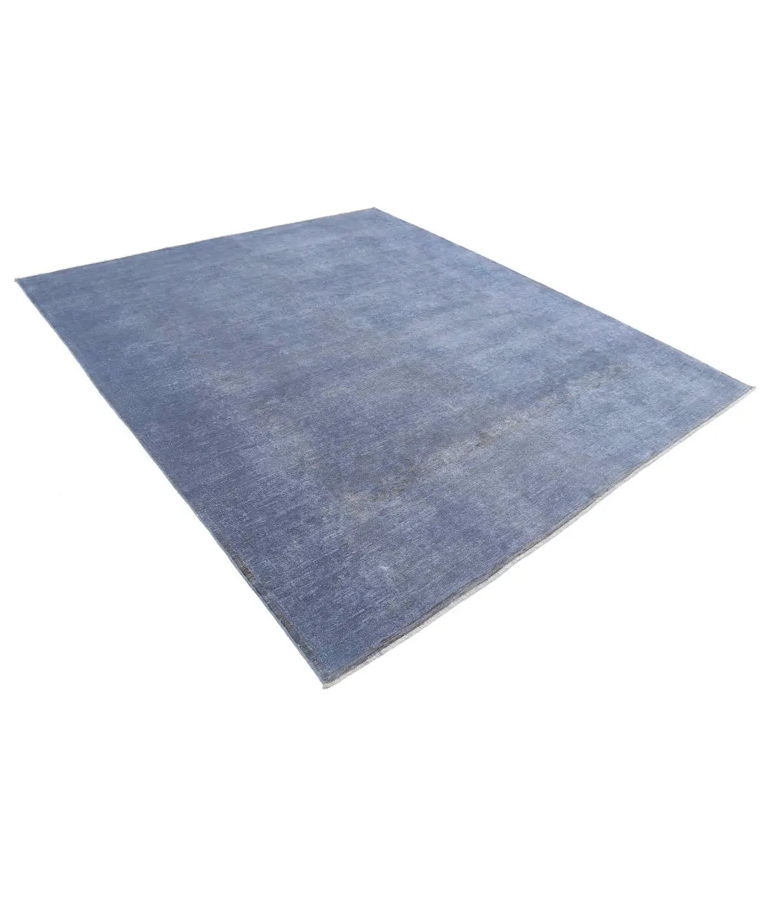 Hand Knotted Overdye Wool Rug - 8'0'' x 9'0'' - Arteverk Rugs Area rug