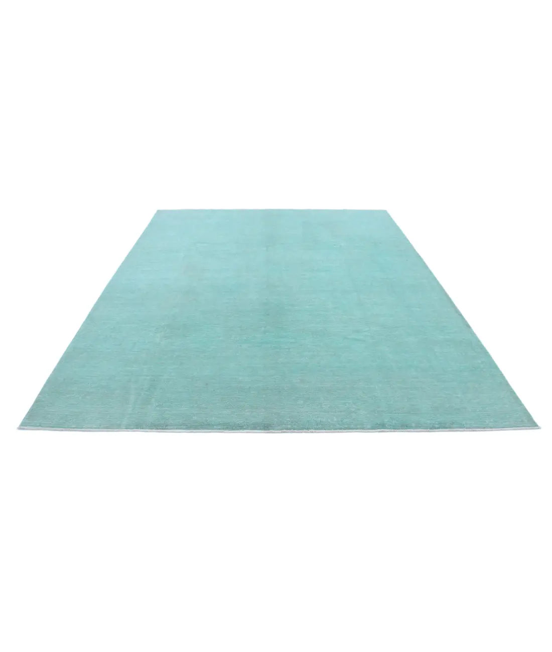 Hand Knotted Overdye Wool Rug - 8'0'' x 9'11'' - Arteverk Rugs Area rug