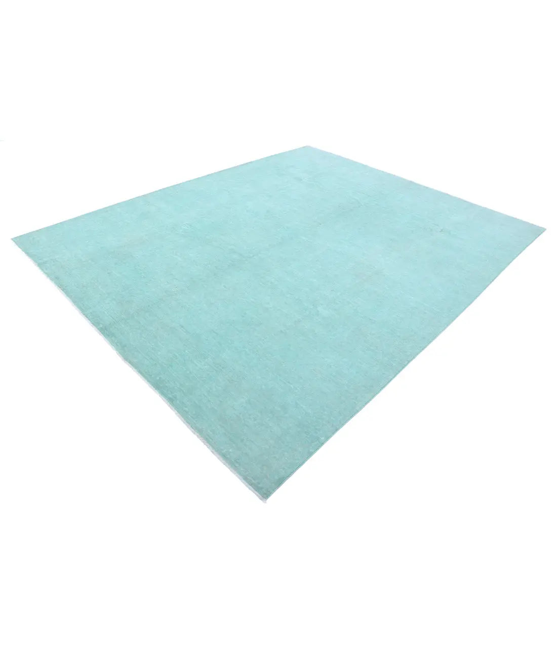 Hand Knotted Overdye Wool Rug - 8'0'' x 9'11'' - Arteverk Rugs Area rug