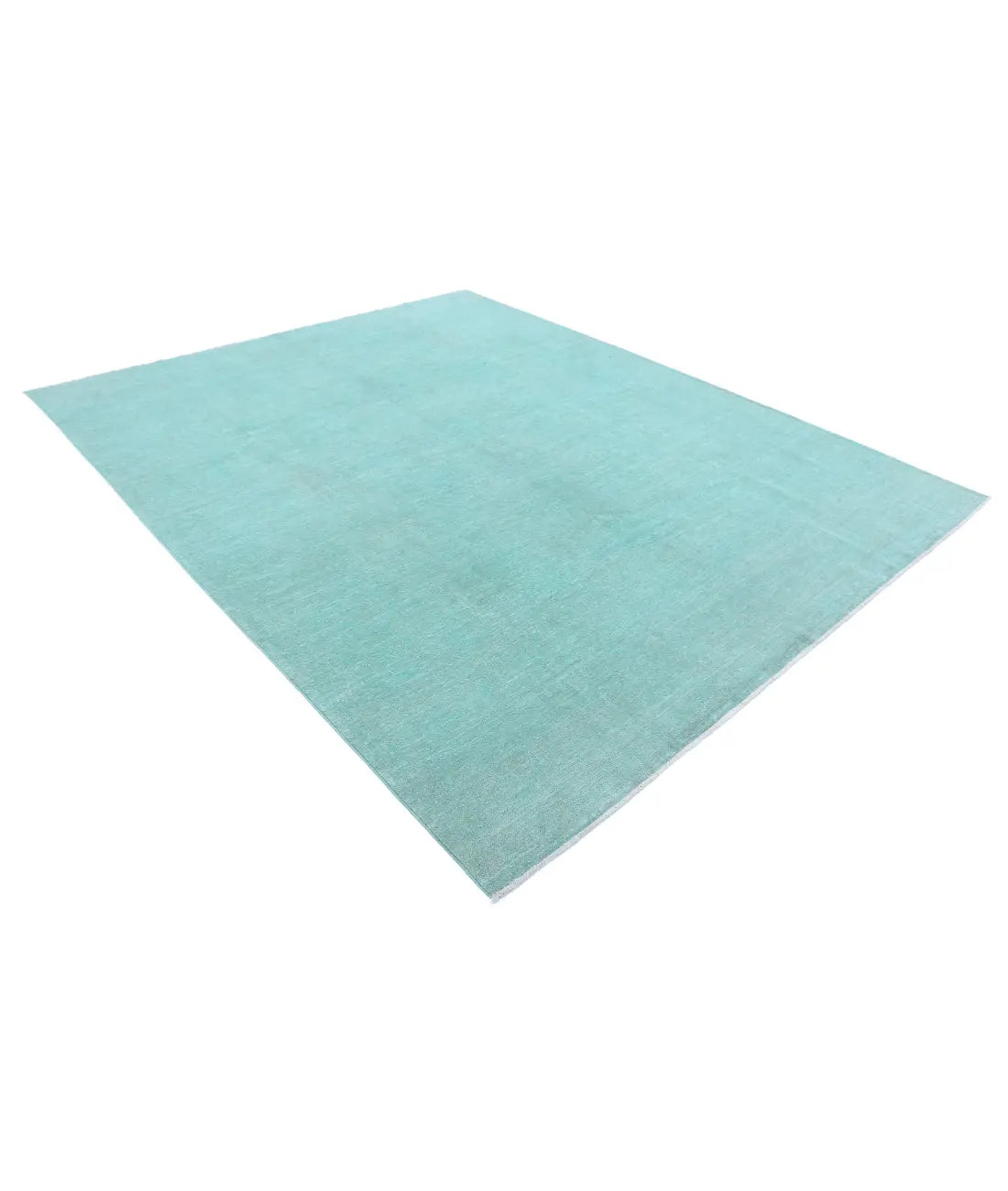 Hand Knotted Overdye Wool Rug - 8'0'' x 9'11'' - Arteverk Rugs Area rug