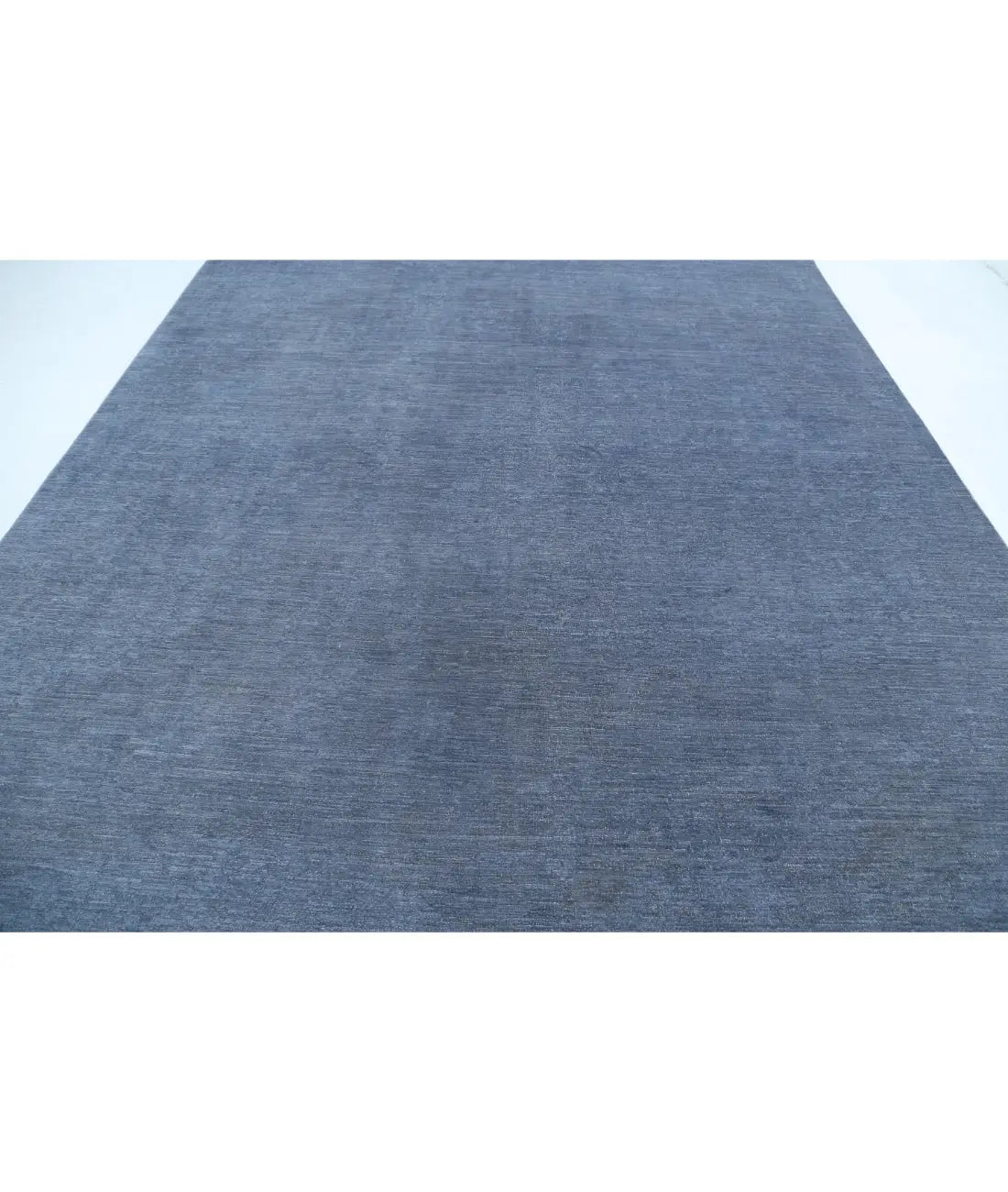 Hand Knotted Overdye Wool Rug - 8'10'' x 11'10''