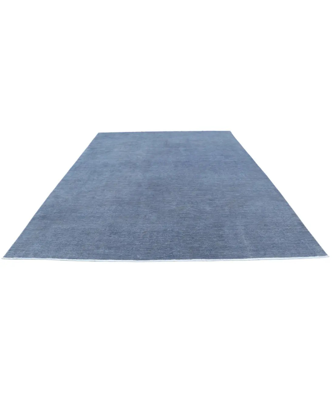 Hand Knotted Overdye Wool Rug - 8'10'' x 11'10''