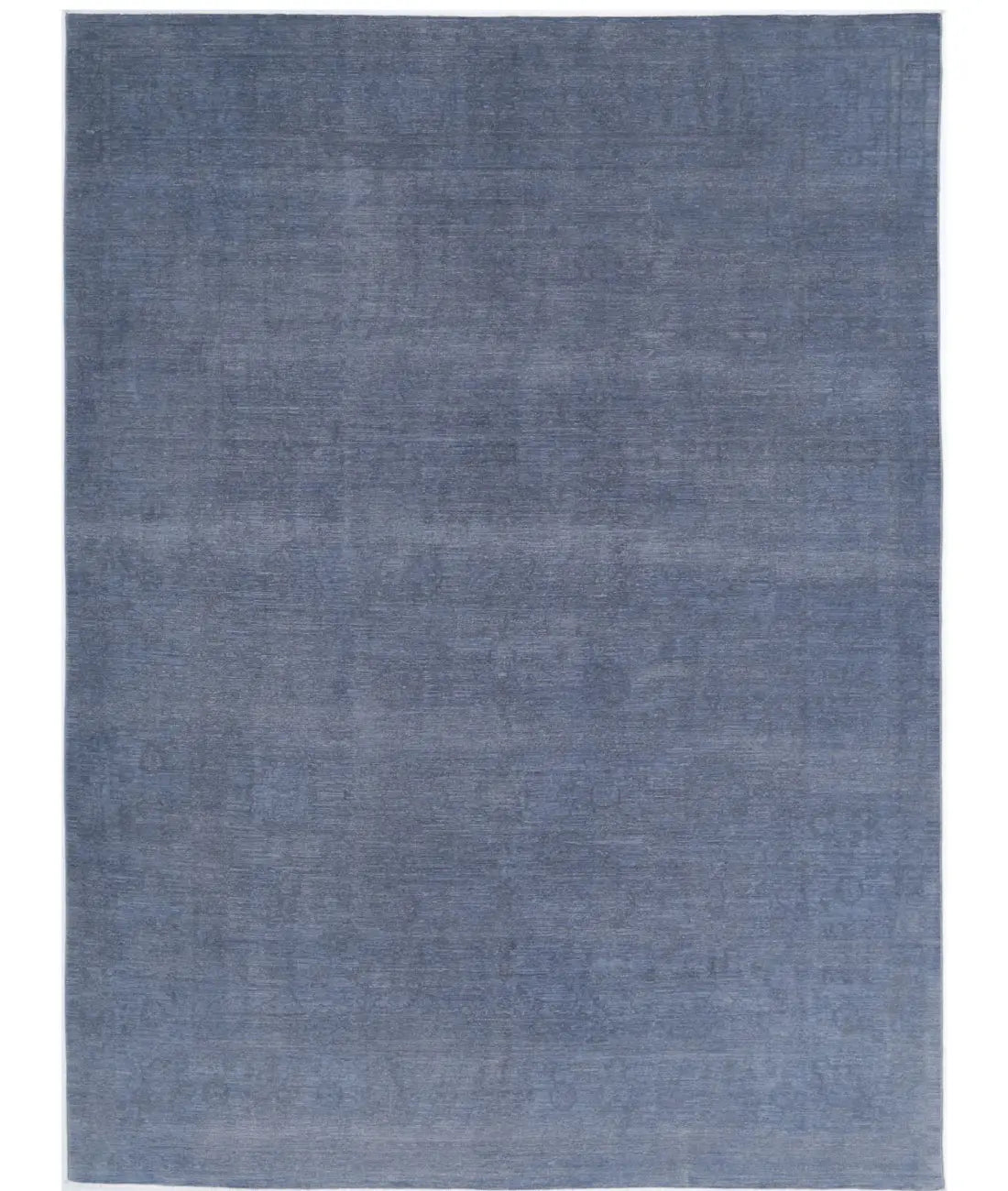 Hand Knotted Overdye Wool Rug - 8&#39;10&#39;&#39; x 11&#39;9&#39;&#39;