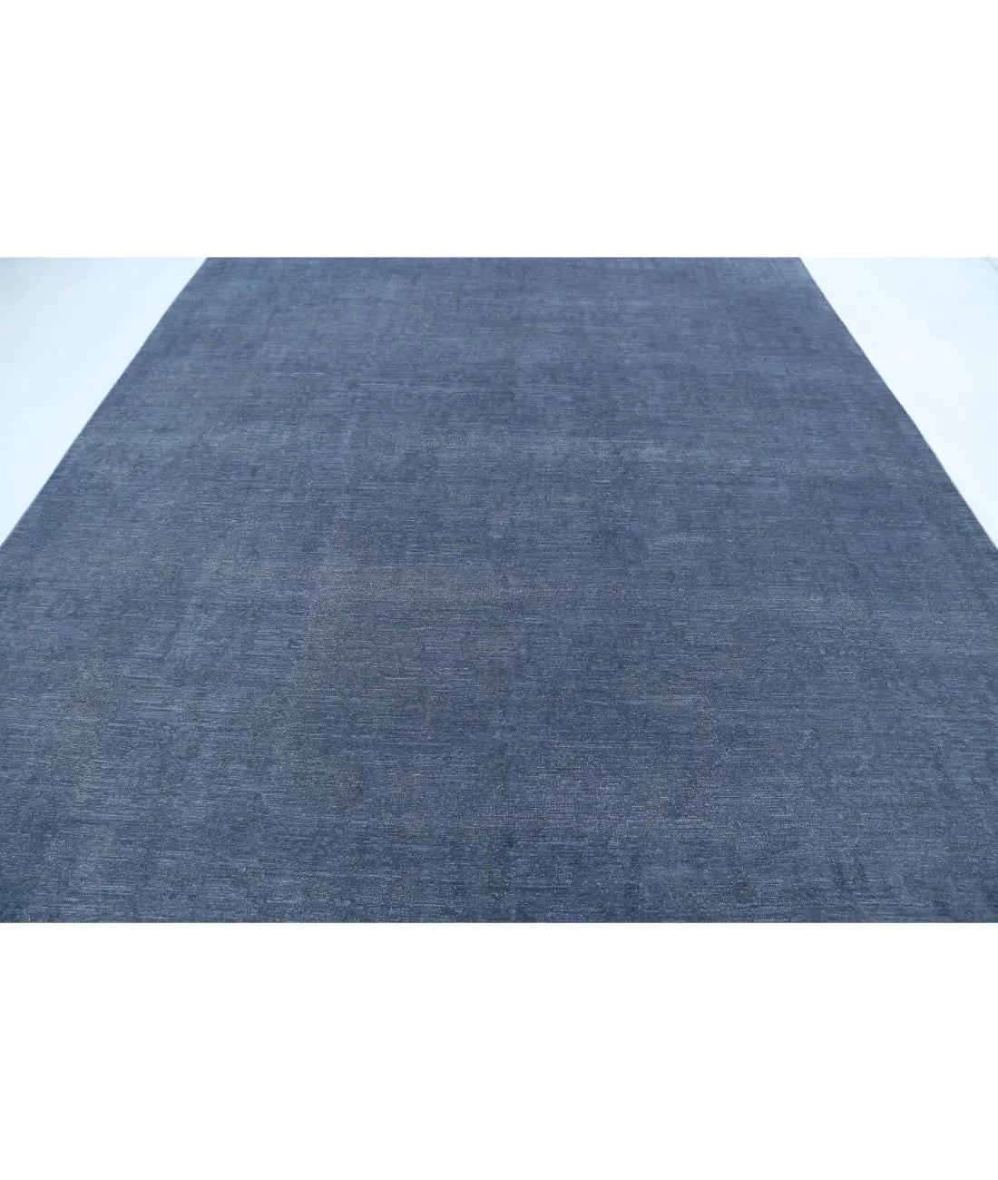 Hand Knotted Overdye Wool Rug - 8'10'' x 11'9''