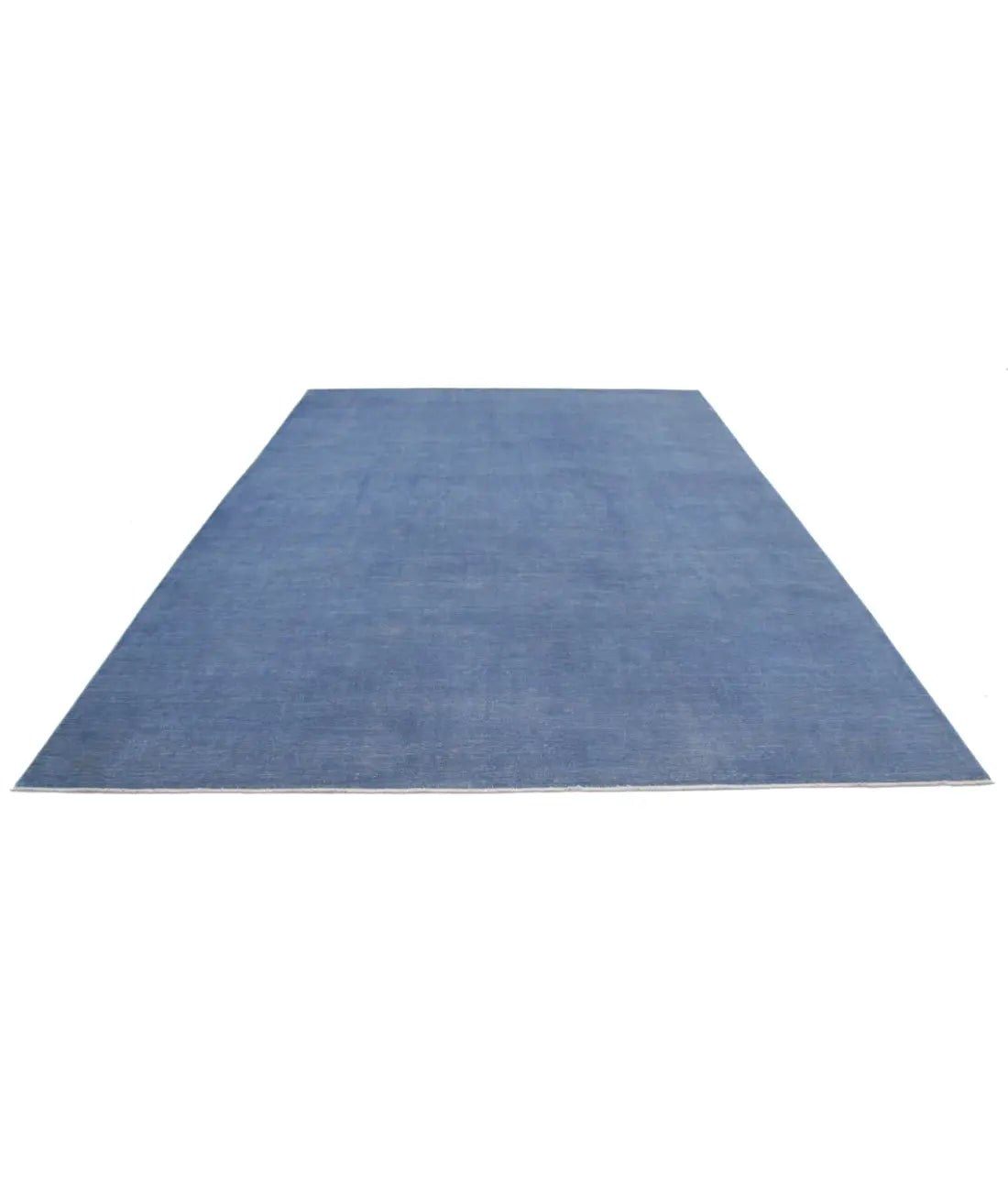 Hand Knotted Overdye Wool Rug - 8'11'' x 12'2''