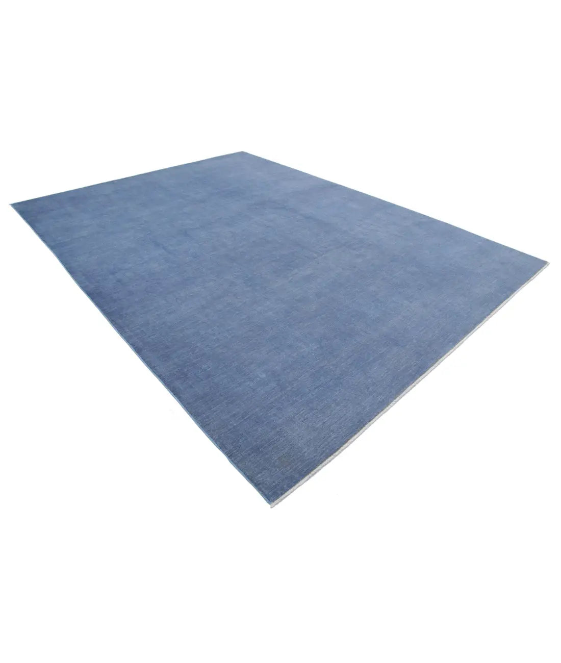 Hand Knotted Overdye Wool Rug - 8'11'' x 12'2''