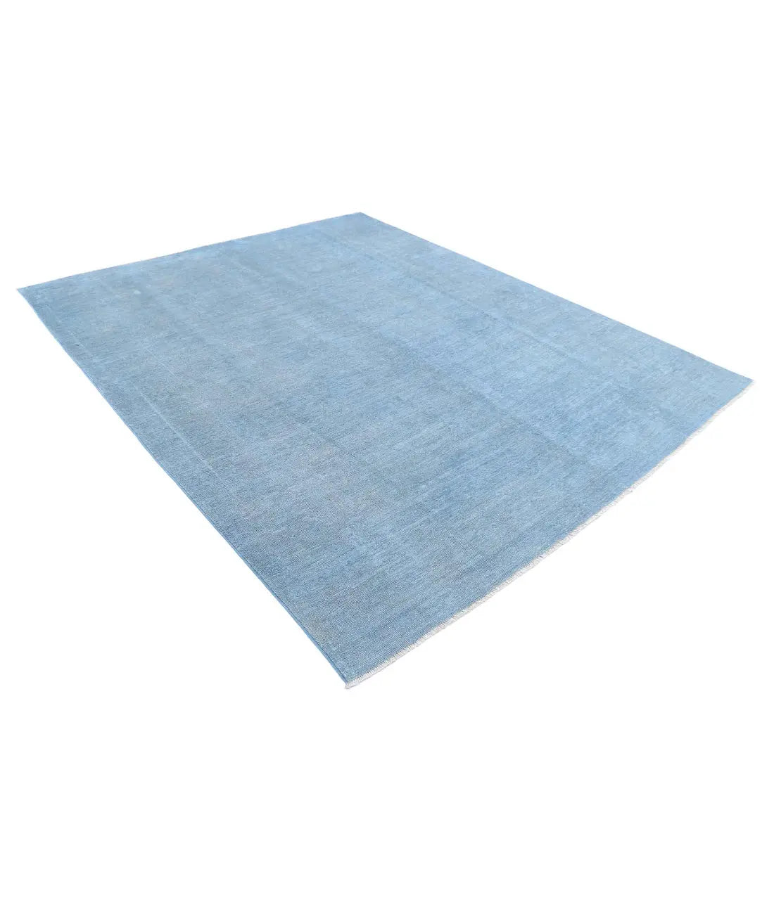 Hand Knotted Overdye Wool Rug - 8'1'' x 9'7'' - Arteverk Rugs Area rug