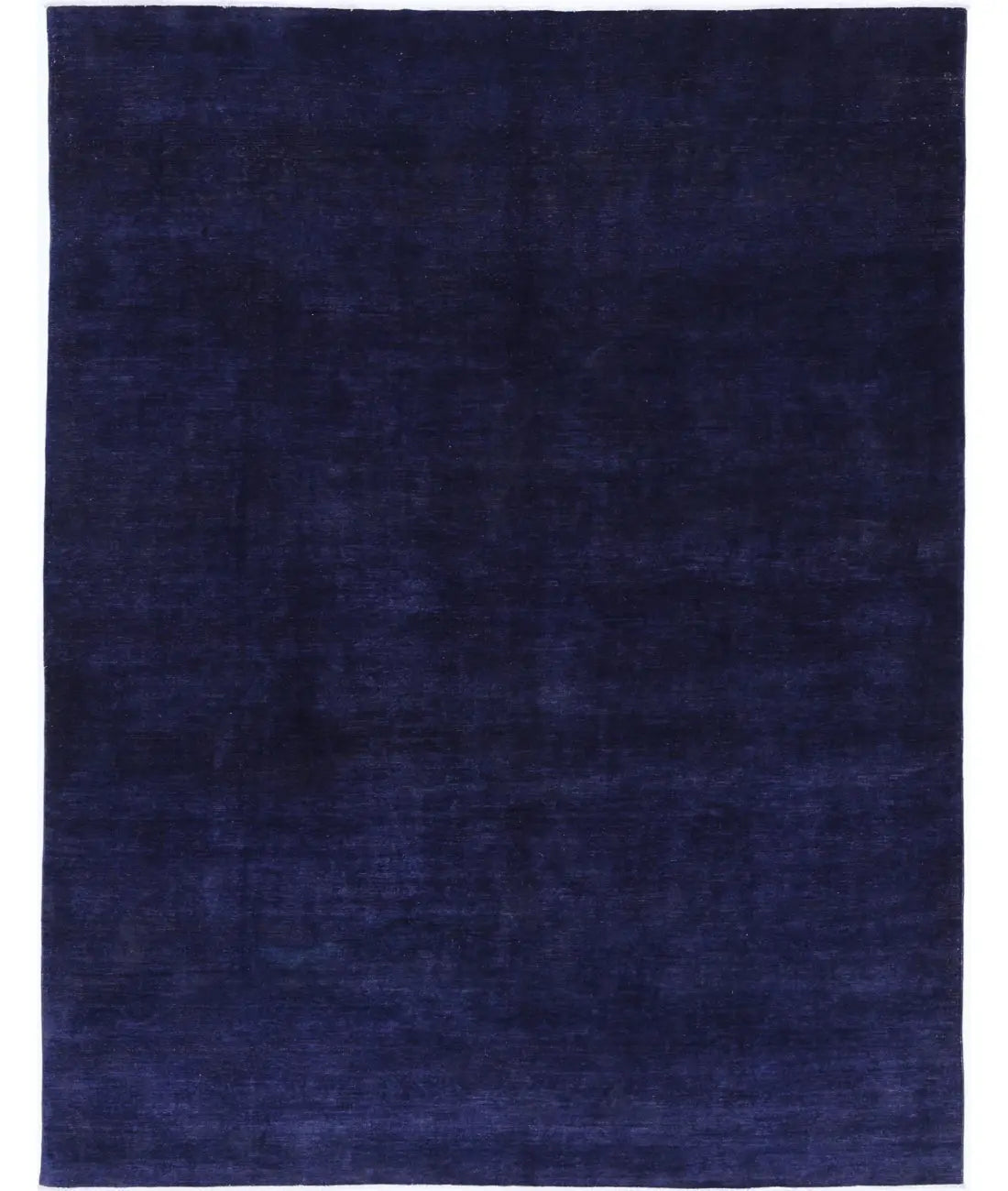 Hand Knotted Overdye Wool Rug - 8'7'' x 11'1''