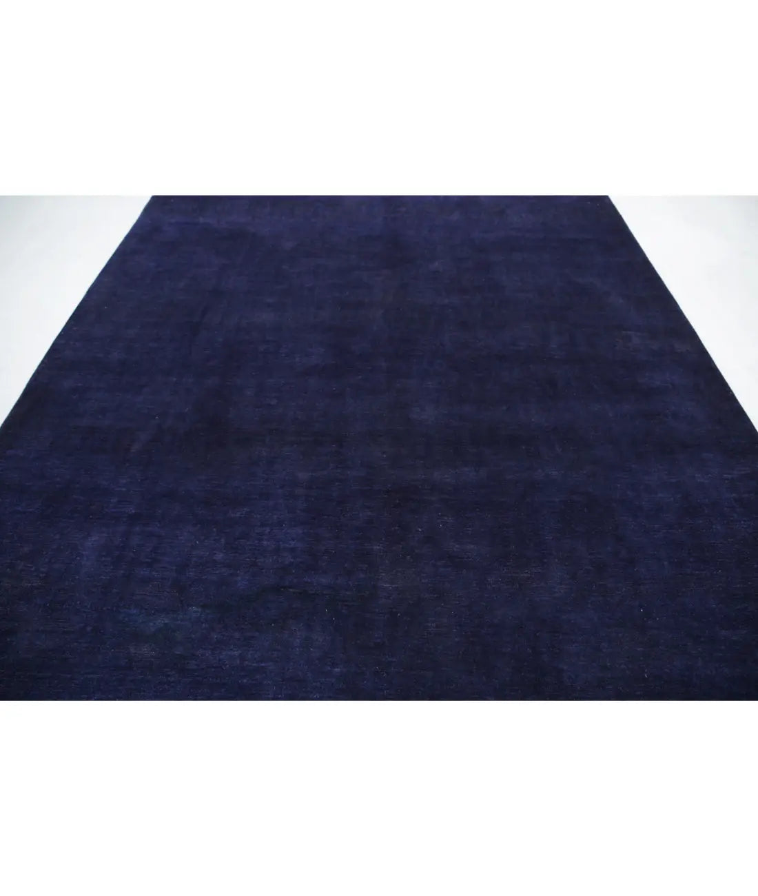 Hand Knotted Overdye Wool Rug - 8'7'' x 11'1''