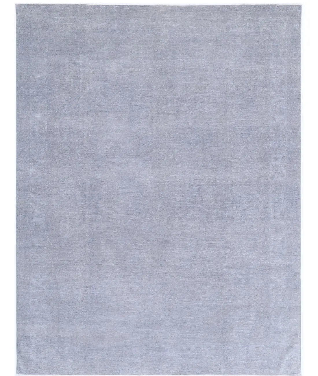 Hand Knotted Overdye Wool Rug - 8'8'' x 11'5''