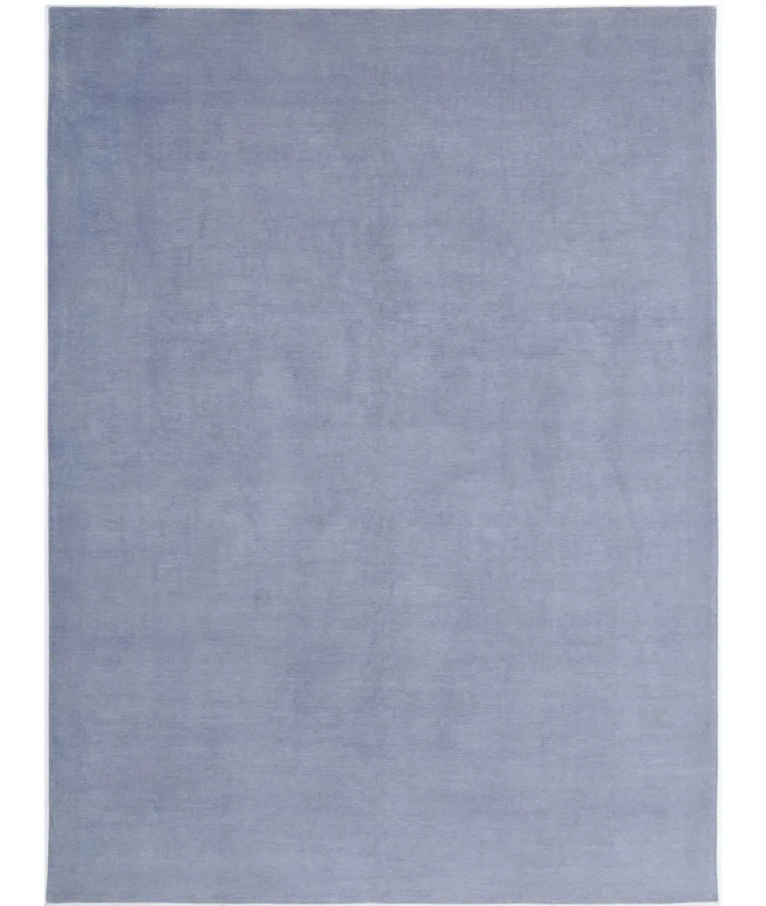 Hand Knotted Overdye Wool Rug - 8'8'' x 12'1''