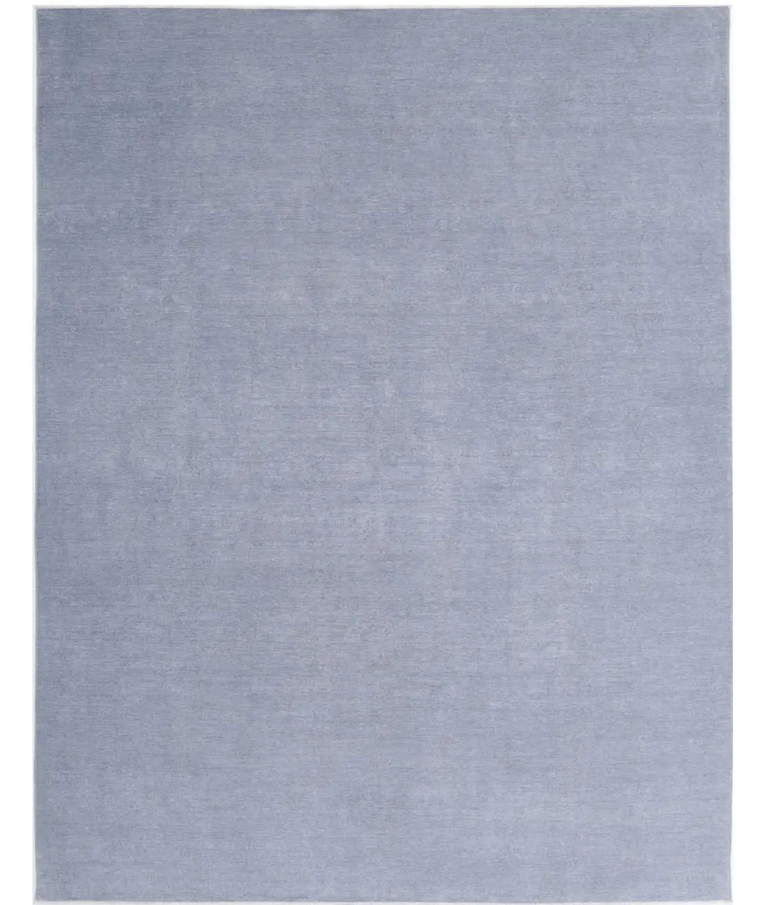 Hand Knotted Overdye Wool Rug - 8'9'' x 11'6''