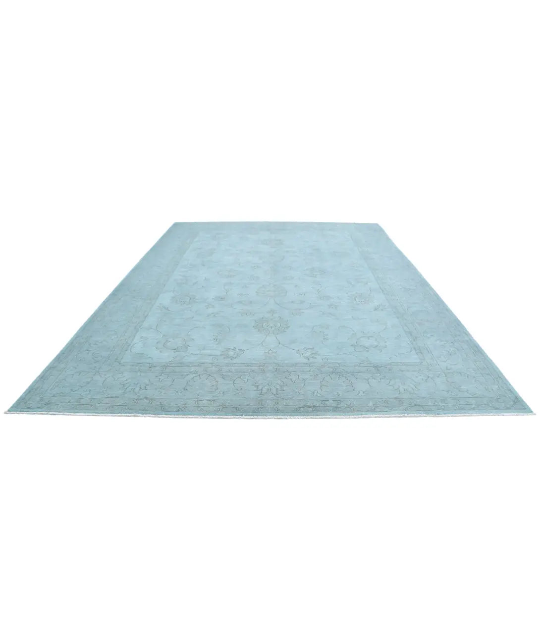 Hand Knotted Overdye Wool Rug - 9'11'' x 13'10''