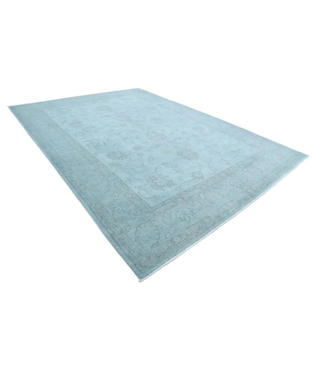 Hand Knotted Overdye Wool Rug - 9'11'' x 13'10''