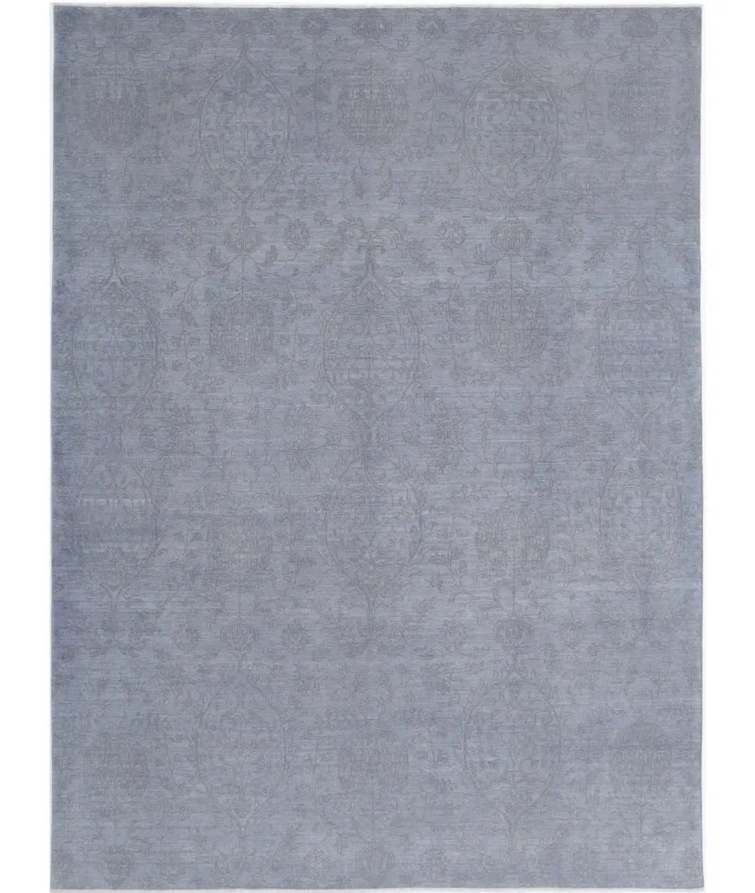 Hand Knotted Overdye Wool Rug - 9'9'' x 13'5''