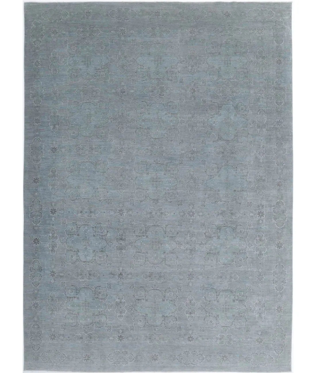 Hand Knotted Overdye Wool &amp; Silk Rug - 9&#39;10&#39;&#39; x 13&#39;11&#39;&#39; - Arteverk Rugs Area rug